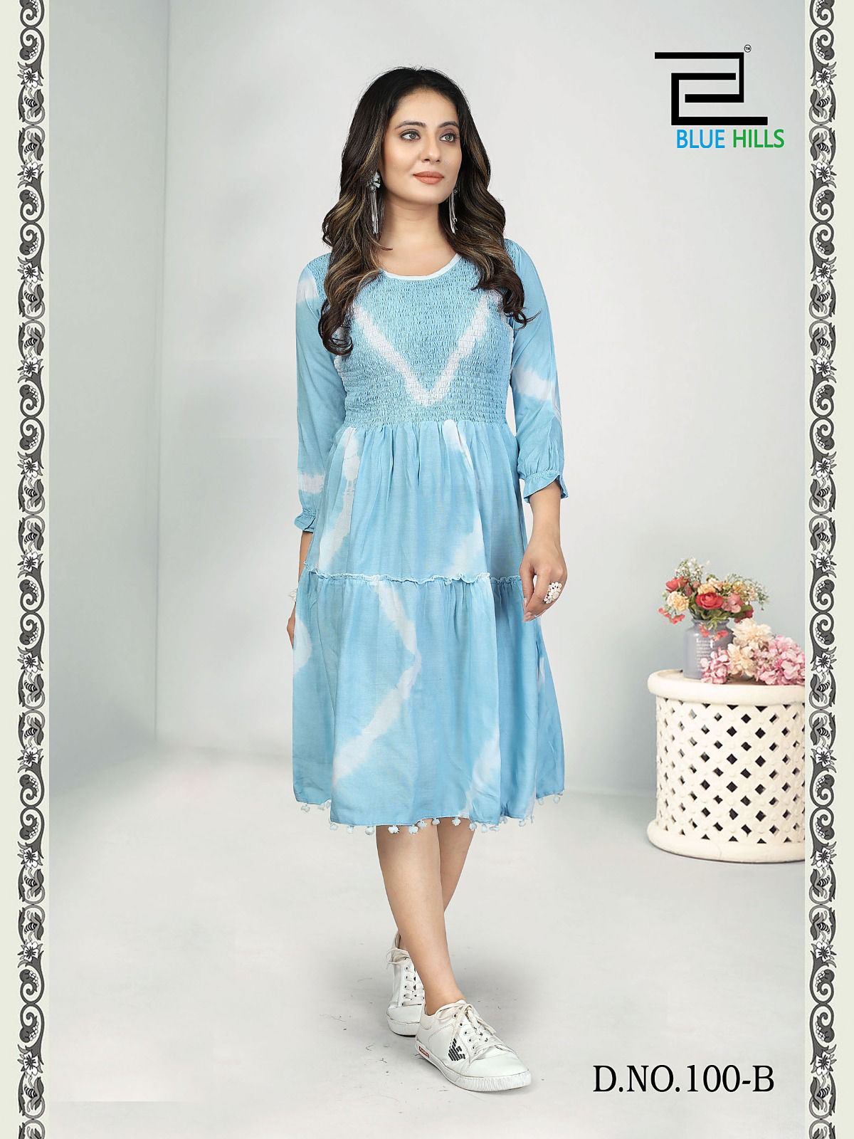 Icy By Blue Hills Rayon Designer Party Wear Kurtis Wholesale Price In Surat